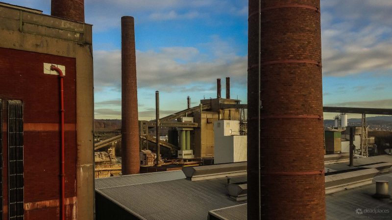 Fahrweg Schiebebuehne Pressen Hangseite